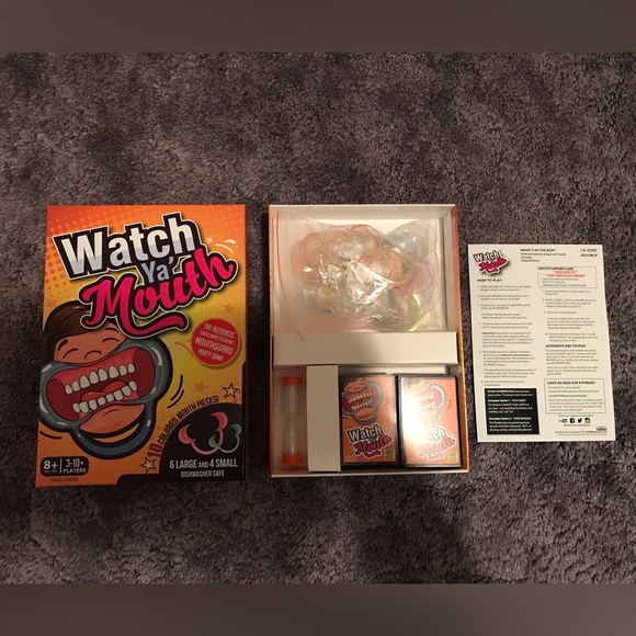 Pie Face! and Watch Ya’ Mouth Fun Family Games - Picture 5 of 7